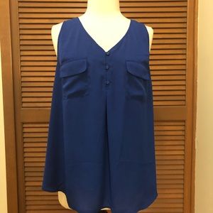 Torrid royal blue tank top 2X plus size